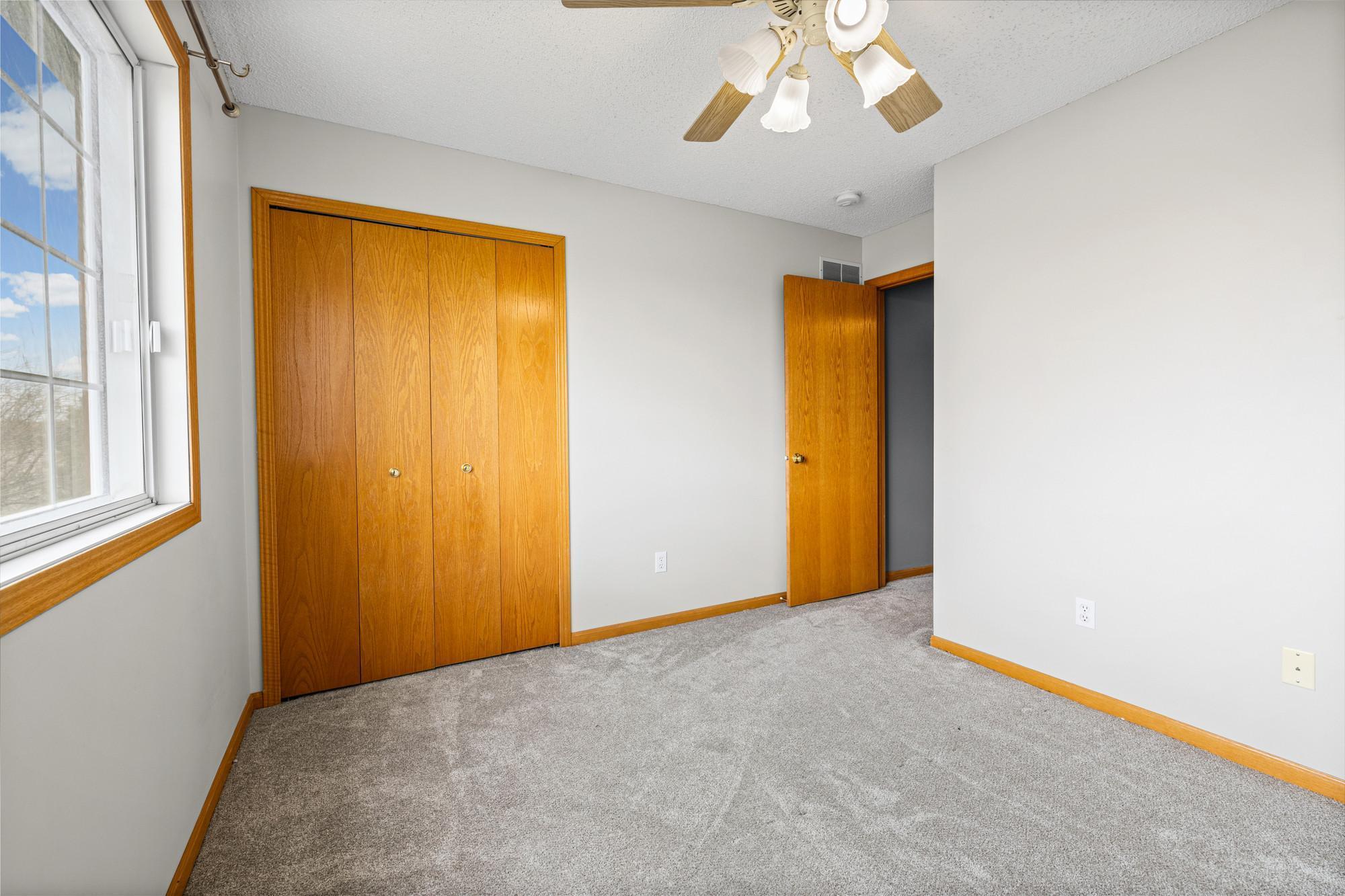 second bedroom on upper level