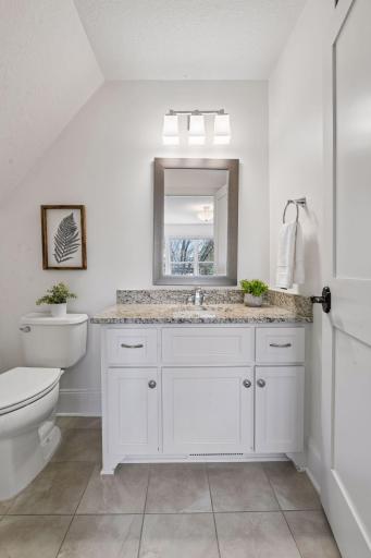 Every guest bath is beautifully appointed and offers thoughtful design.