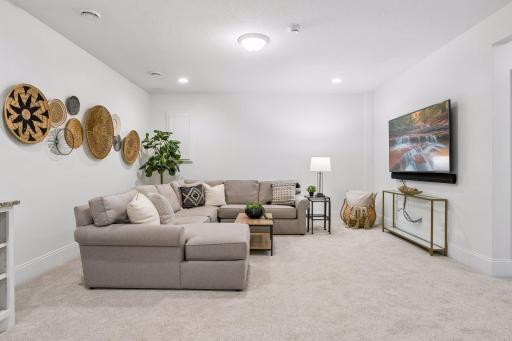 Built for the way families actually live, the lower level delivers generous square footage, flexible layout options, and the kind of fun functional space that makes this home impossible to outgrow.