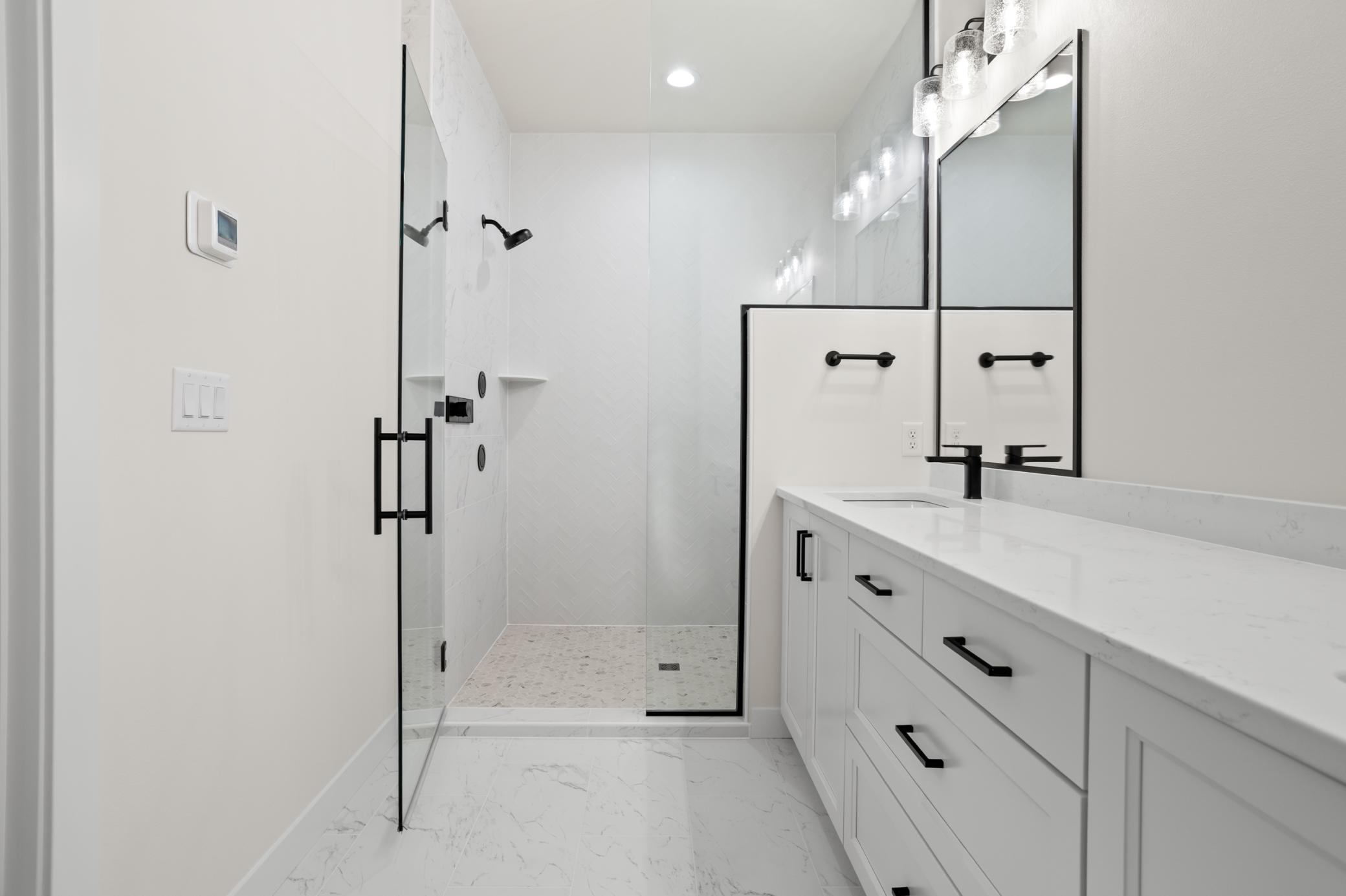 Primary Bath Tile Shower