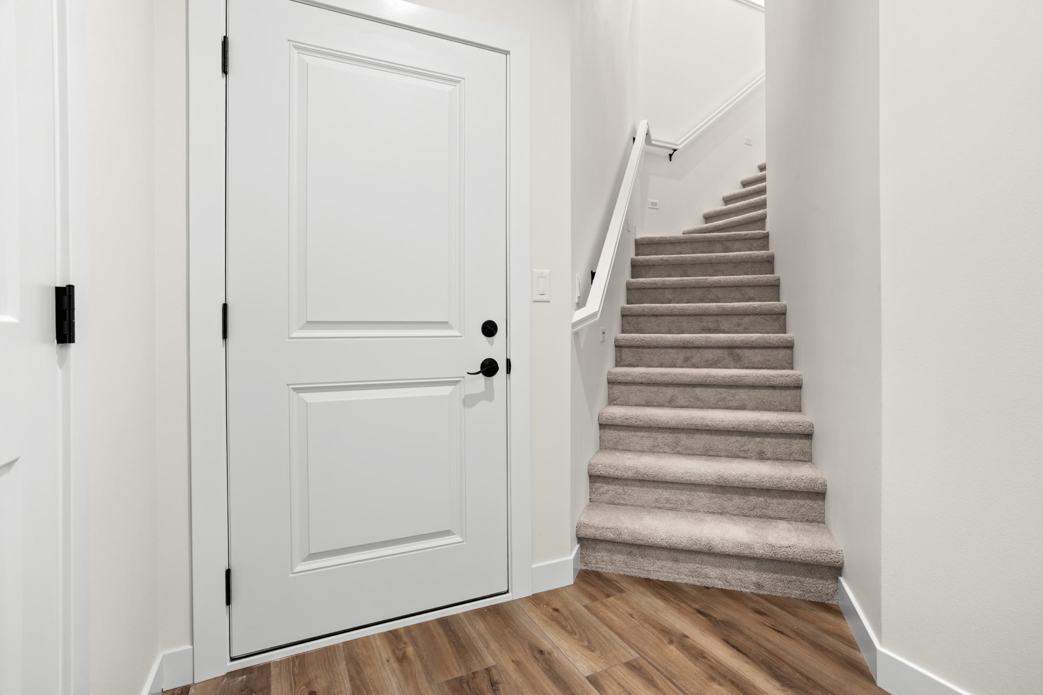 Garage Entry/Stairway to Bonus room