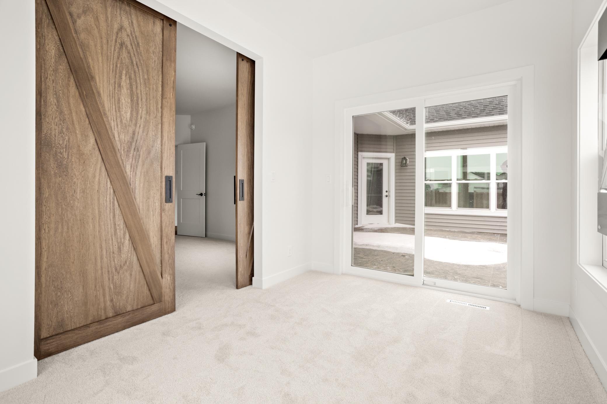 Sitting Room with view of Courtyard