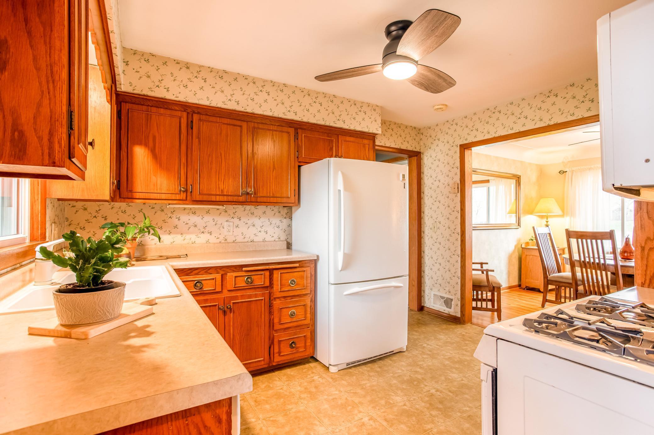 Well-appointed kitchen with seamless flow into the dining area for easy entertaining.
