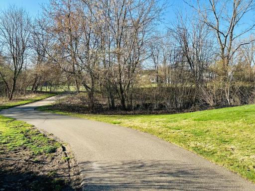 Miles of paved paths just steps from your door