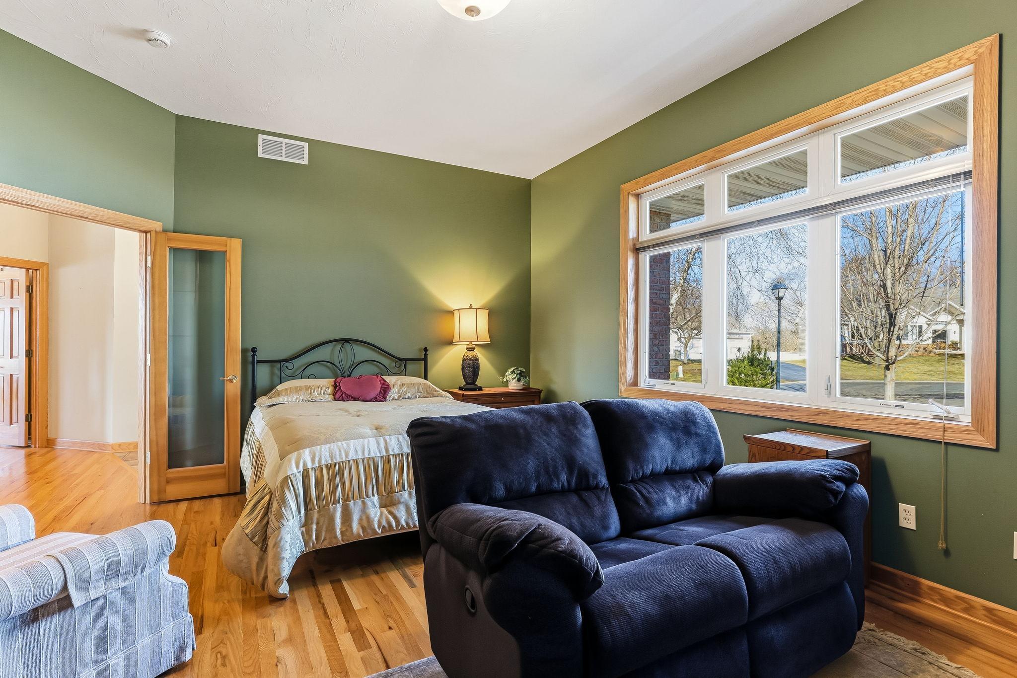 Bright and airy - highlighted by a large, light-enhancing window.