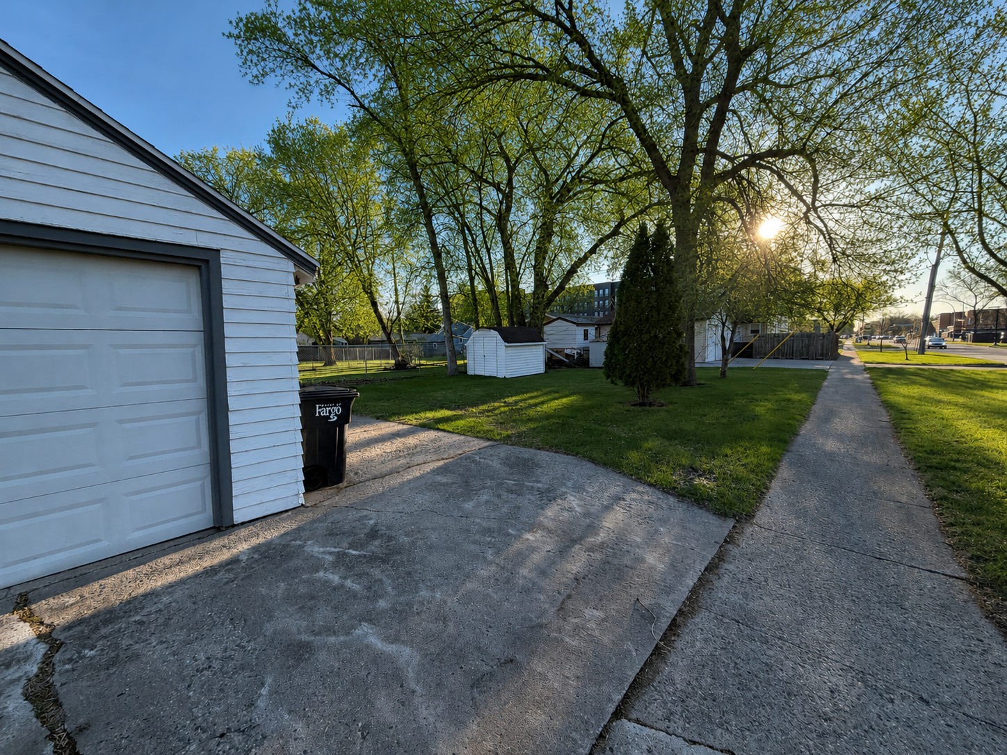 back yard
