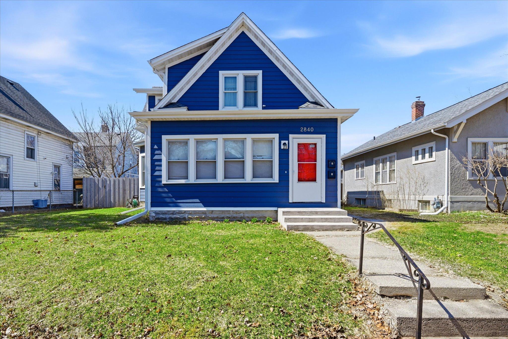 Font of Duplex - Siding and Paint Completed By Previous Owner - Less than 6 years old!