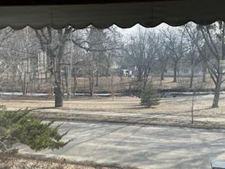 Park, stream & walking paths across street