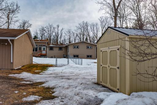 You’ll also enjoy the bonus shed