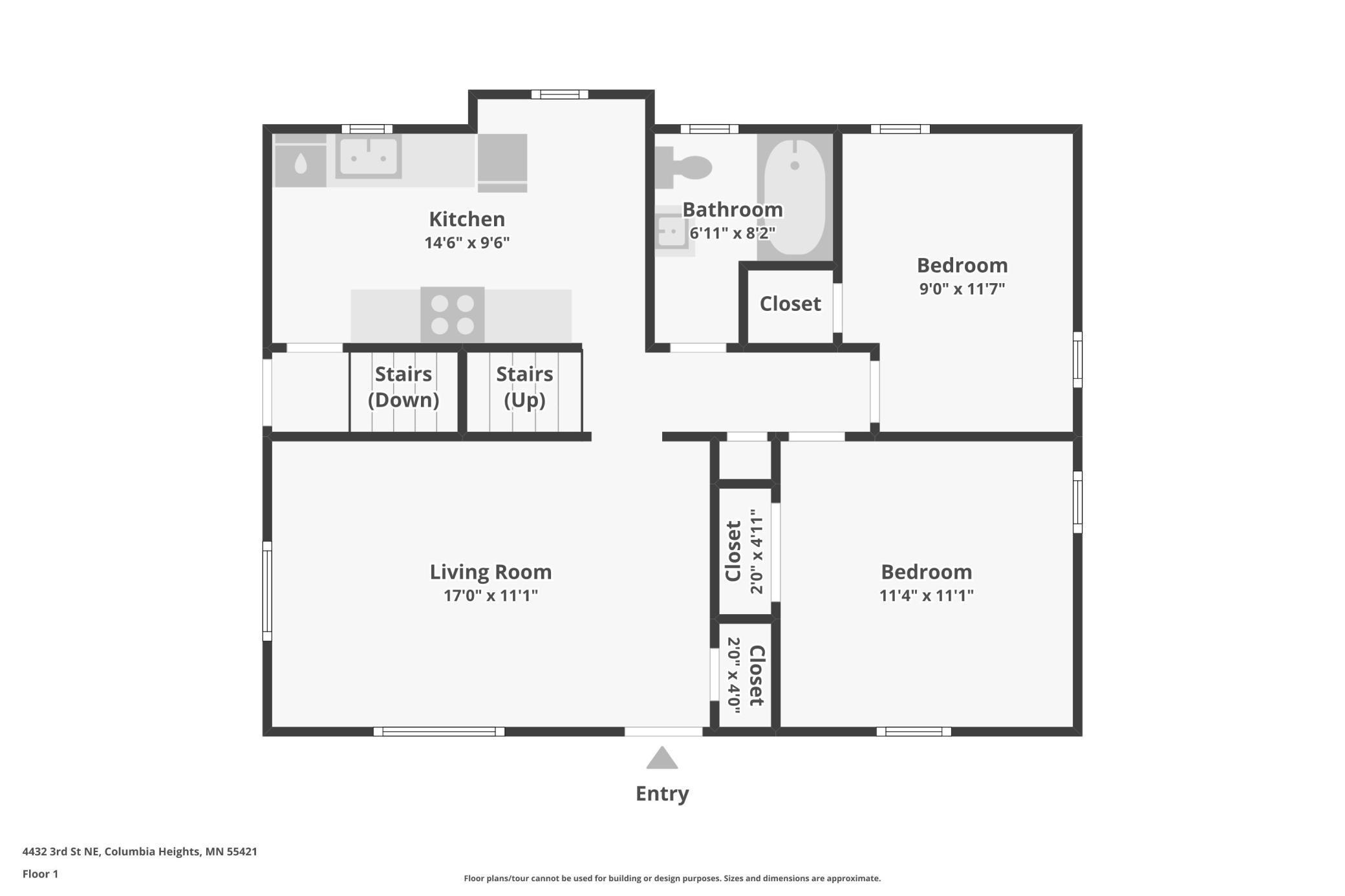Main level floorplan