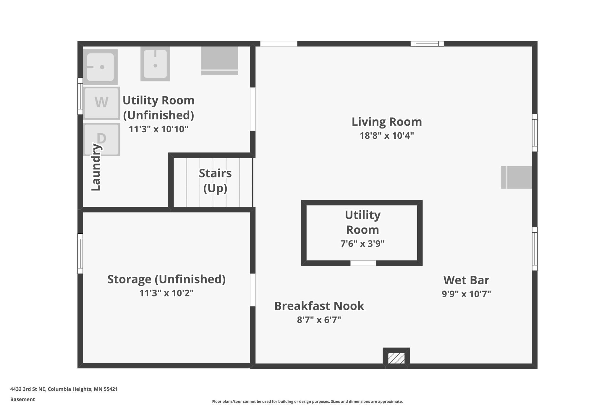Basement floorplan