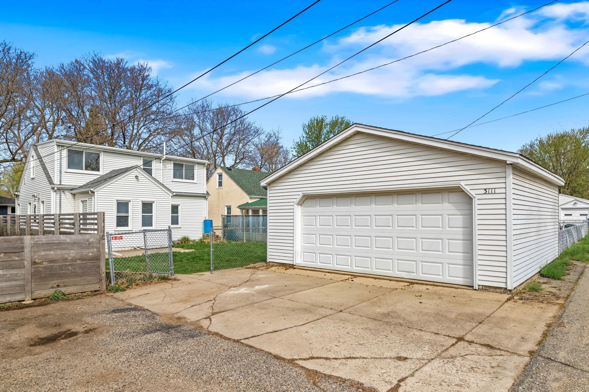 Great to have a two car garage!