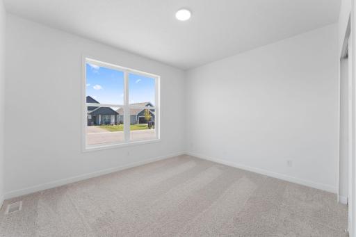 The bedrooms are versatile spaces that can be easily changed to meet the residentsâ needs.