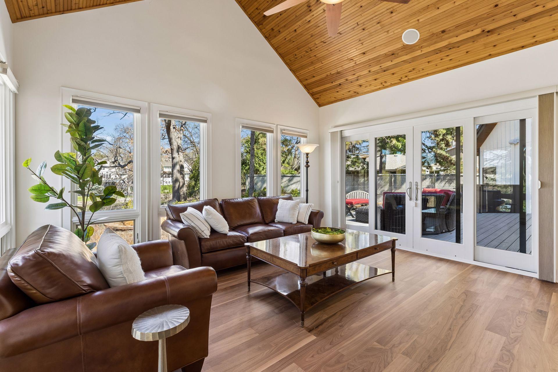 Sunroom to Maintenance-Free Deck