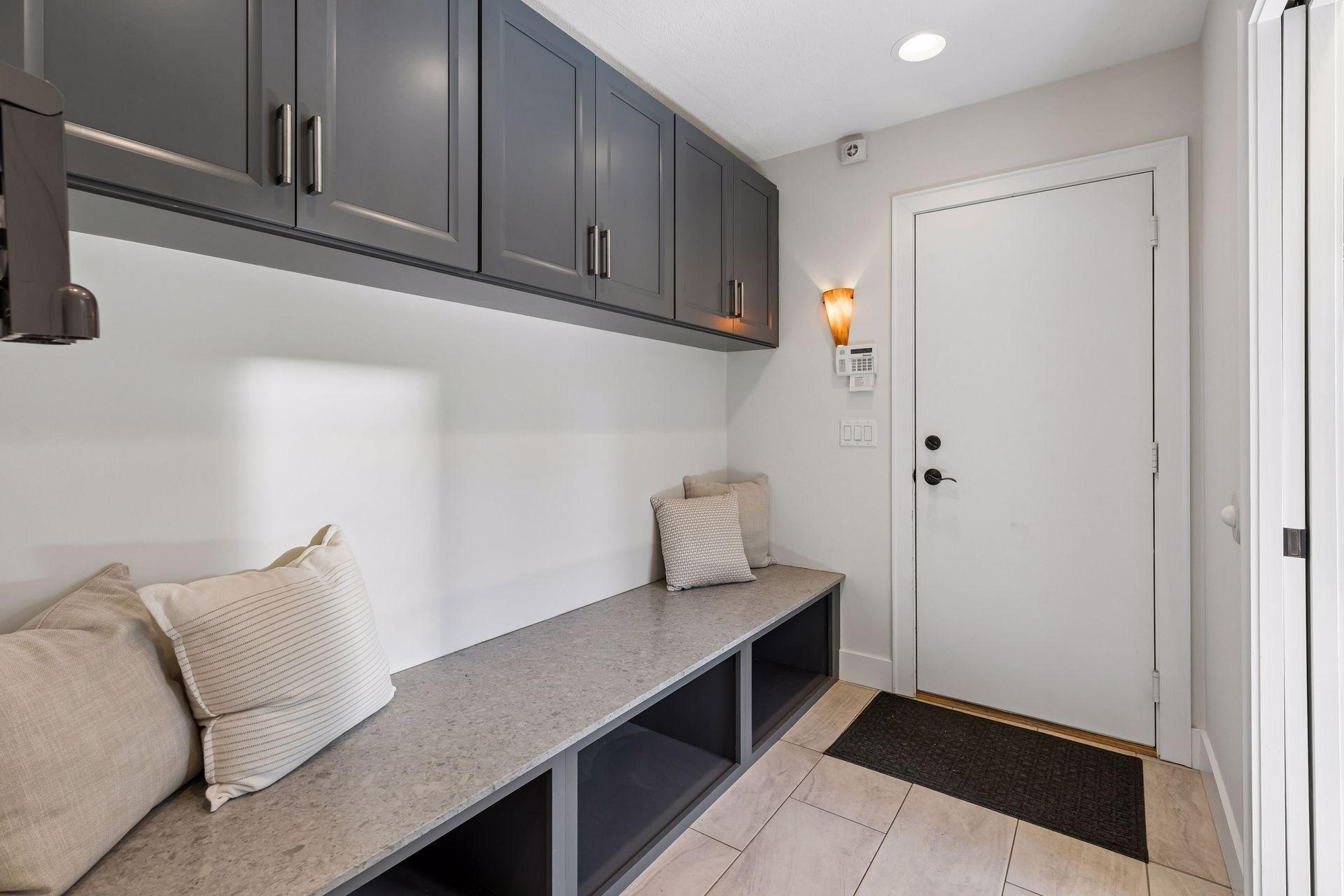 Main Floor Mudroom Connected to Laundry