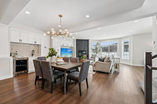 Upgraded LVP Flooring with Beveled Edge