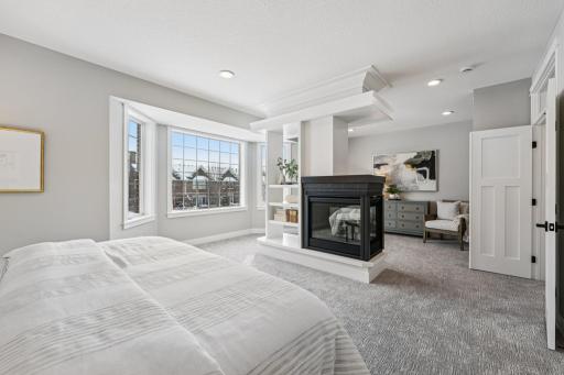 Statement Gas Fireplace