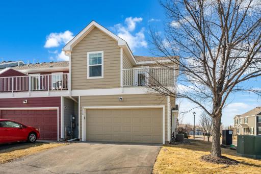 2 car garage and deck to enjoy the outdoors