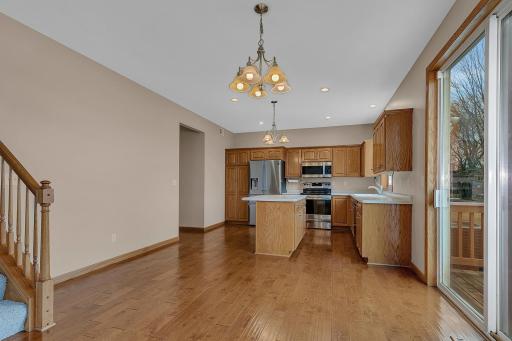 The home blends timeless finishes with thoughtful updates.