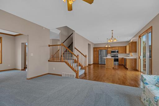 Much of the interior has been freshly painted, and new carpet has been installed wherever carpet is present.