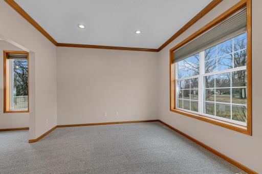 The bonus room could serve as a home office, additional dining space, formal sitting room, play room for the kids â multiple possibilities.