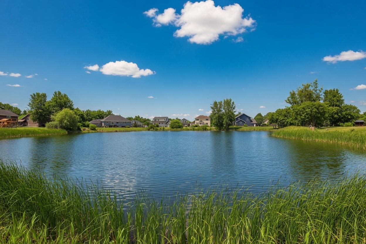 The neighborhood also offers plenty of walking trails and nearby parks to enjoy.
