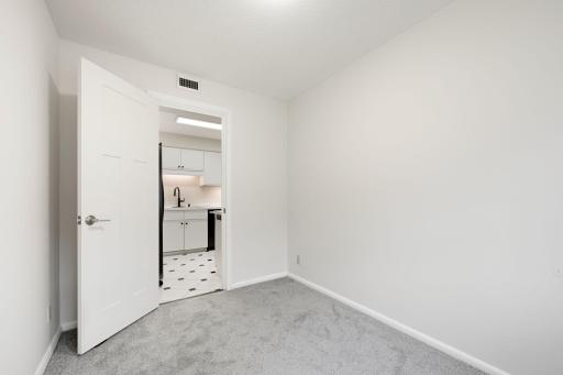 Flex room or office space conveniently located just off the kitchen.