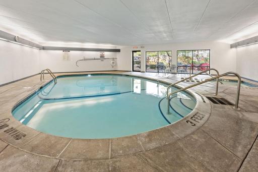 Community indoor pool area for year-round enjoyment.