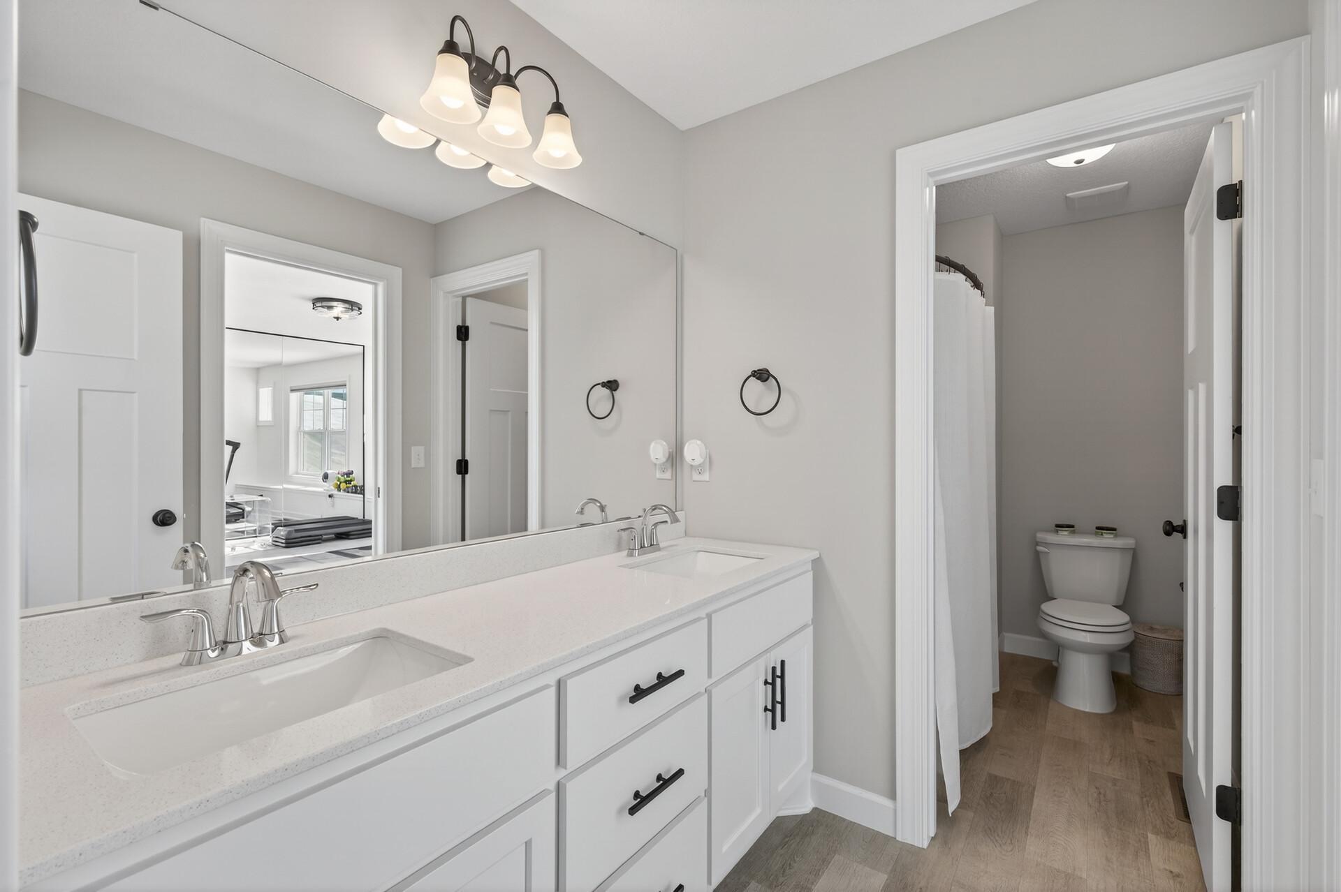 Jack and Jill bathroom