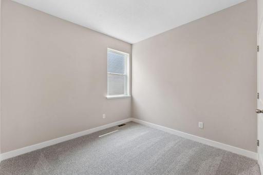 Bedroom number 3 can double as a flex space or home office. *Picture is of model home; actual finishes may vary.