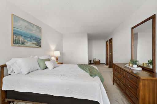 Spacious primary bedroom featuring a generous layout and a walk-in closet, offering plenty of room for comfort, organization, and everyday living.