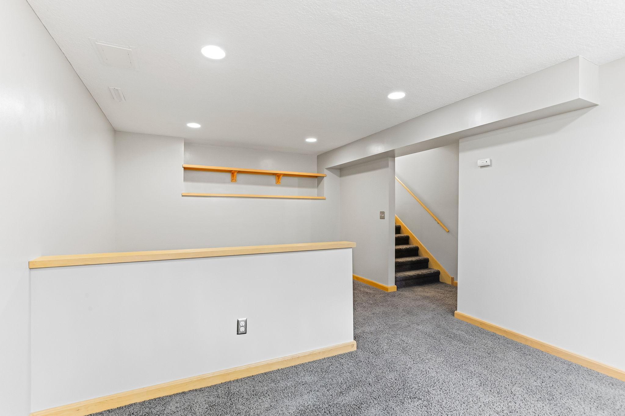 Bonus Room Basement - Finished and Bright