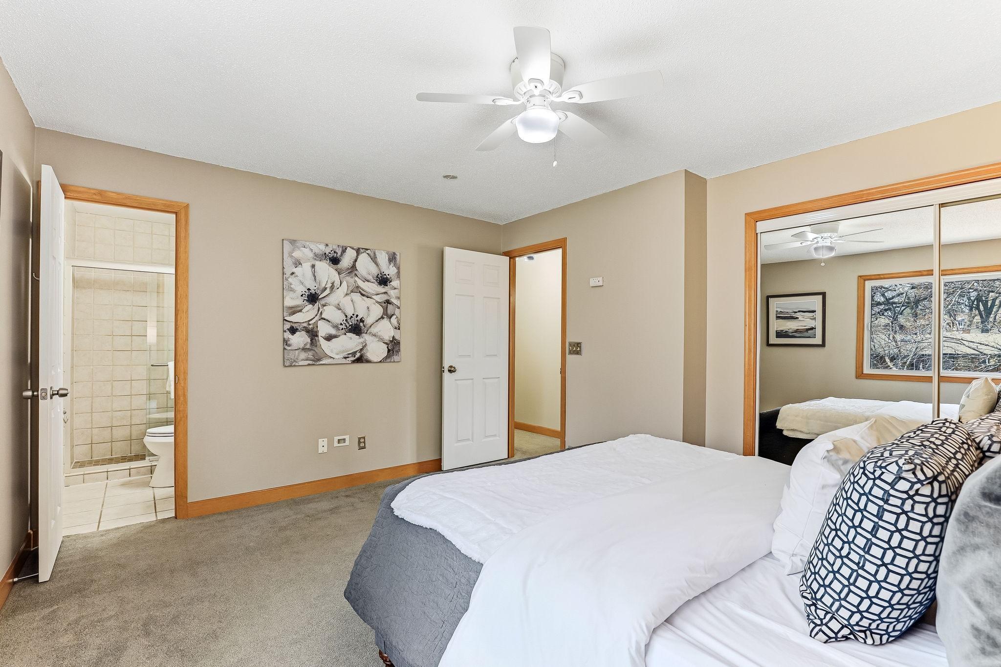 Primary with ensuite bath