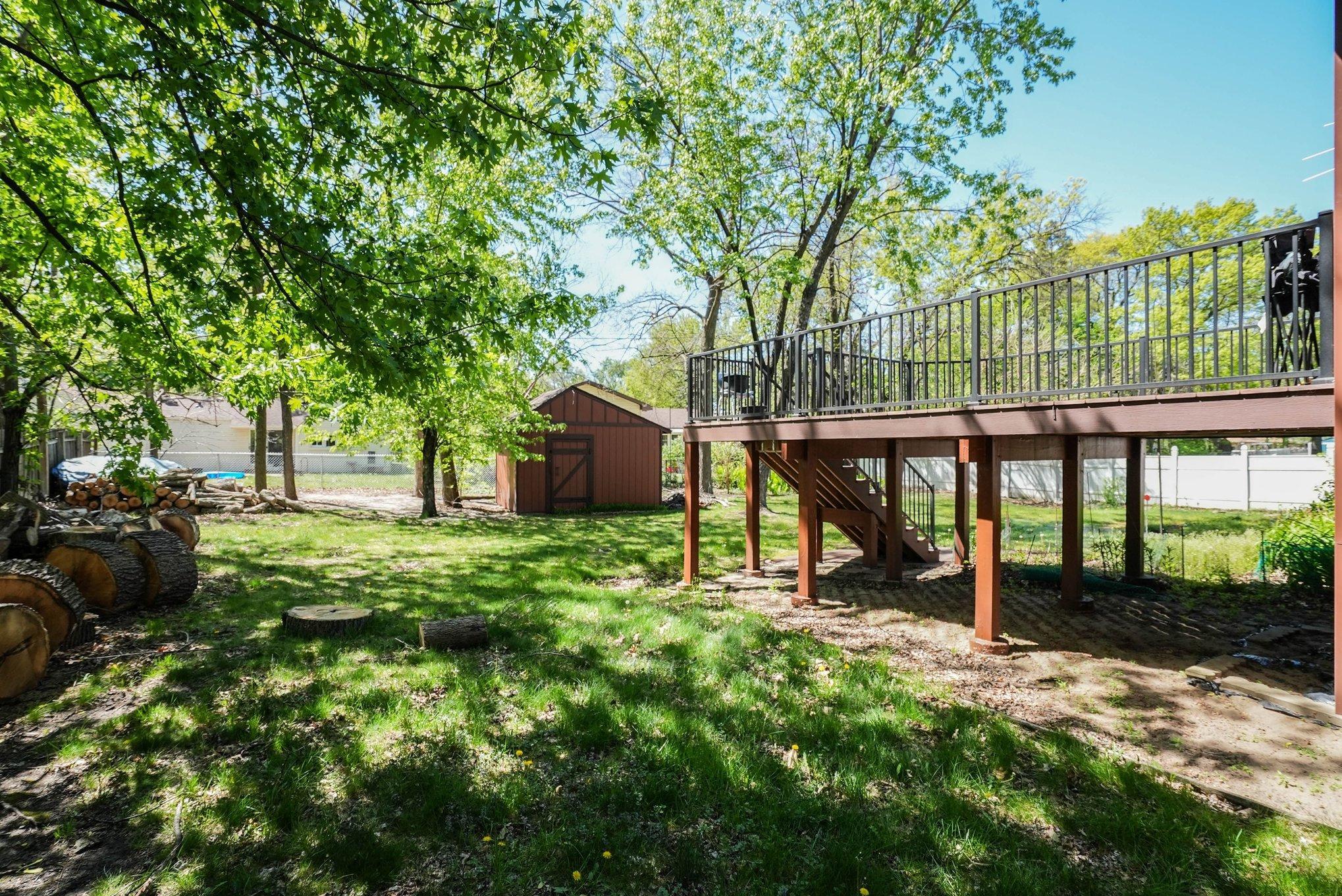 Big backyard
