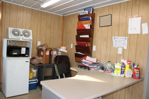 9x8 Office Area in Commercial Barn
