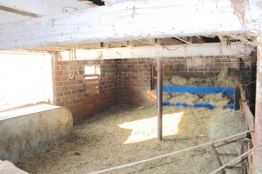 Cattle Entrance in Barn