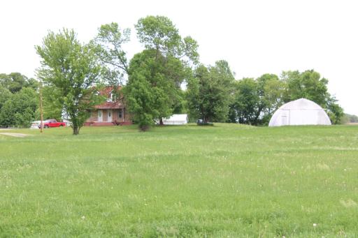 View North to Bldg Site from South