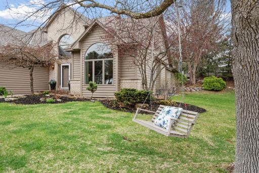 Well maintained yard