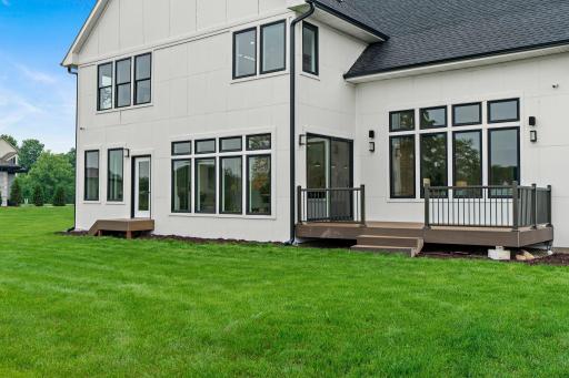 Built with durability in mind, the exterior features Hardie Board siding and a steel roof over the garage and porch.