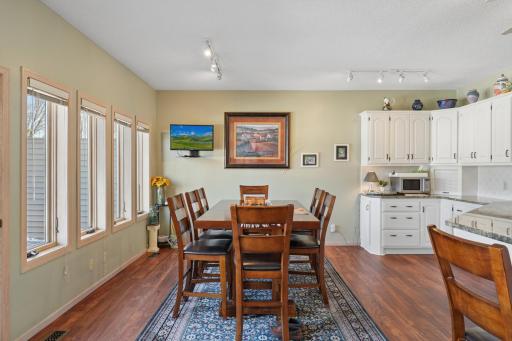 Remodeled kitchen and dining area in 2022!