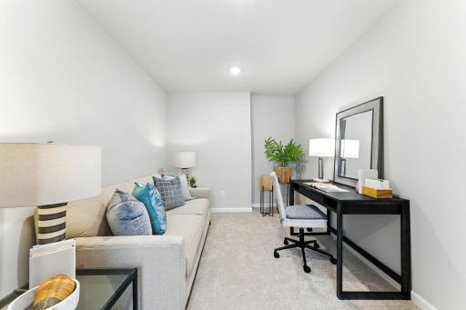 Flex room - model pics for representational purposes and floorplan. Finishes may vary.