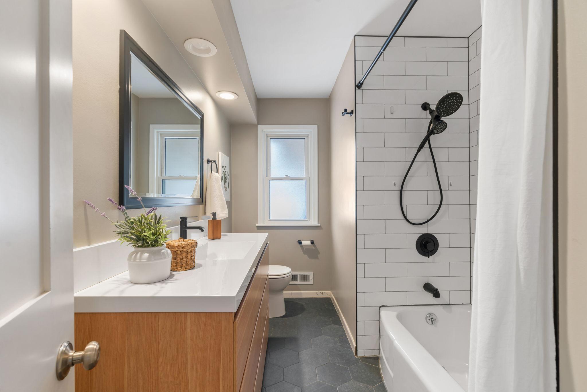 Gorgeous bathroom remodel 2023 with tub refresh 2026