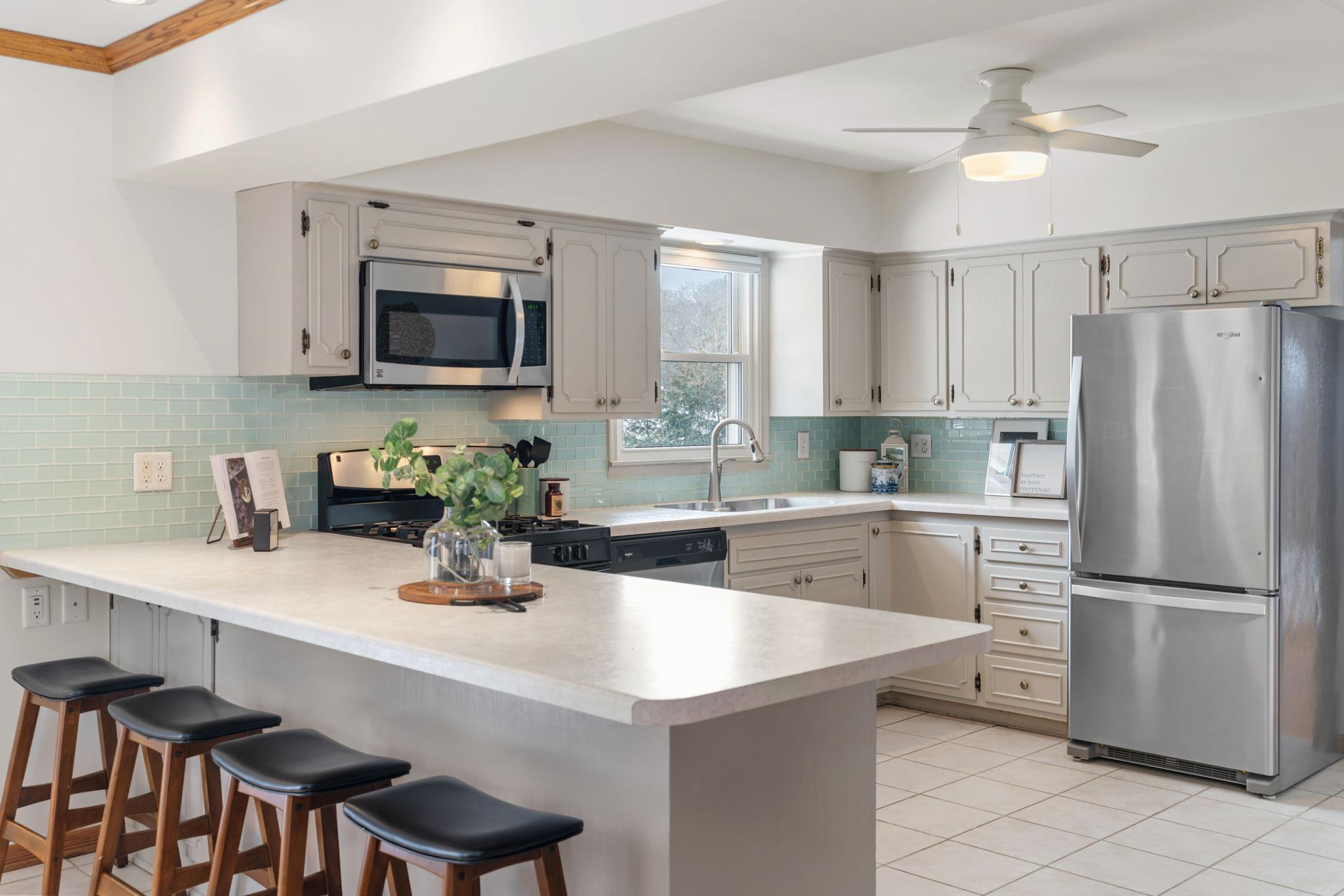 Kitchen repainted again 2024