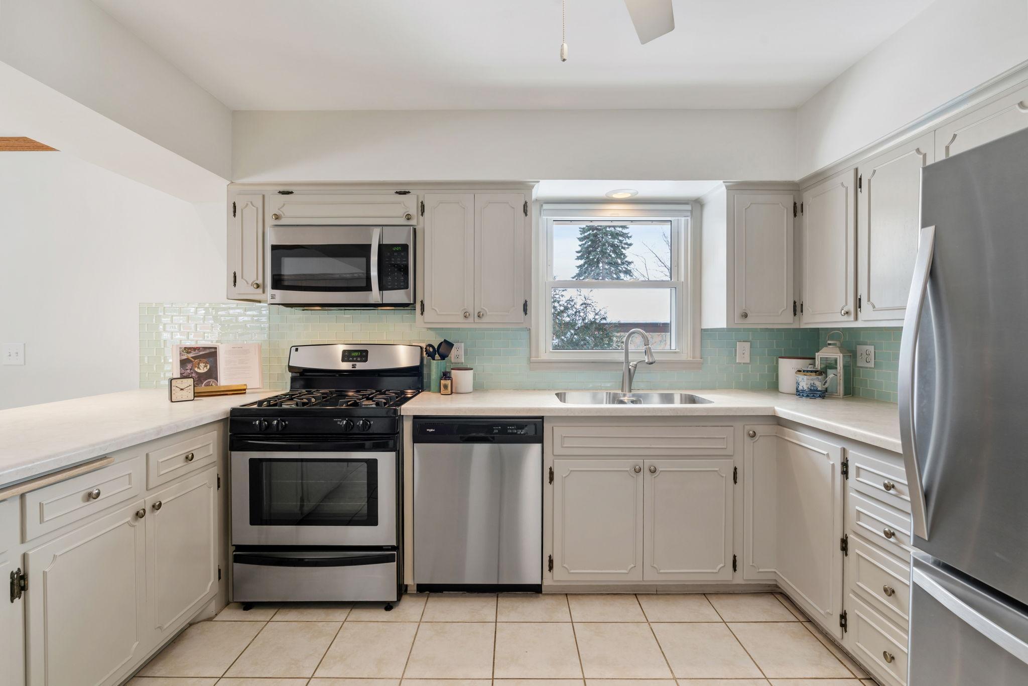 Stainless steel appliances