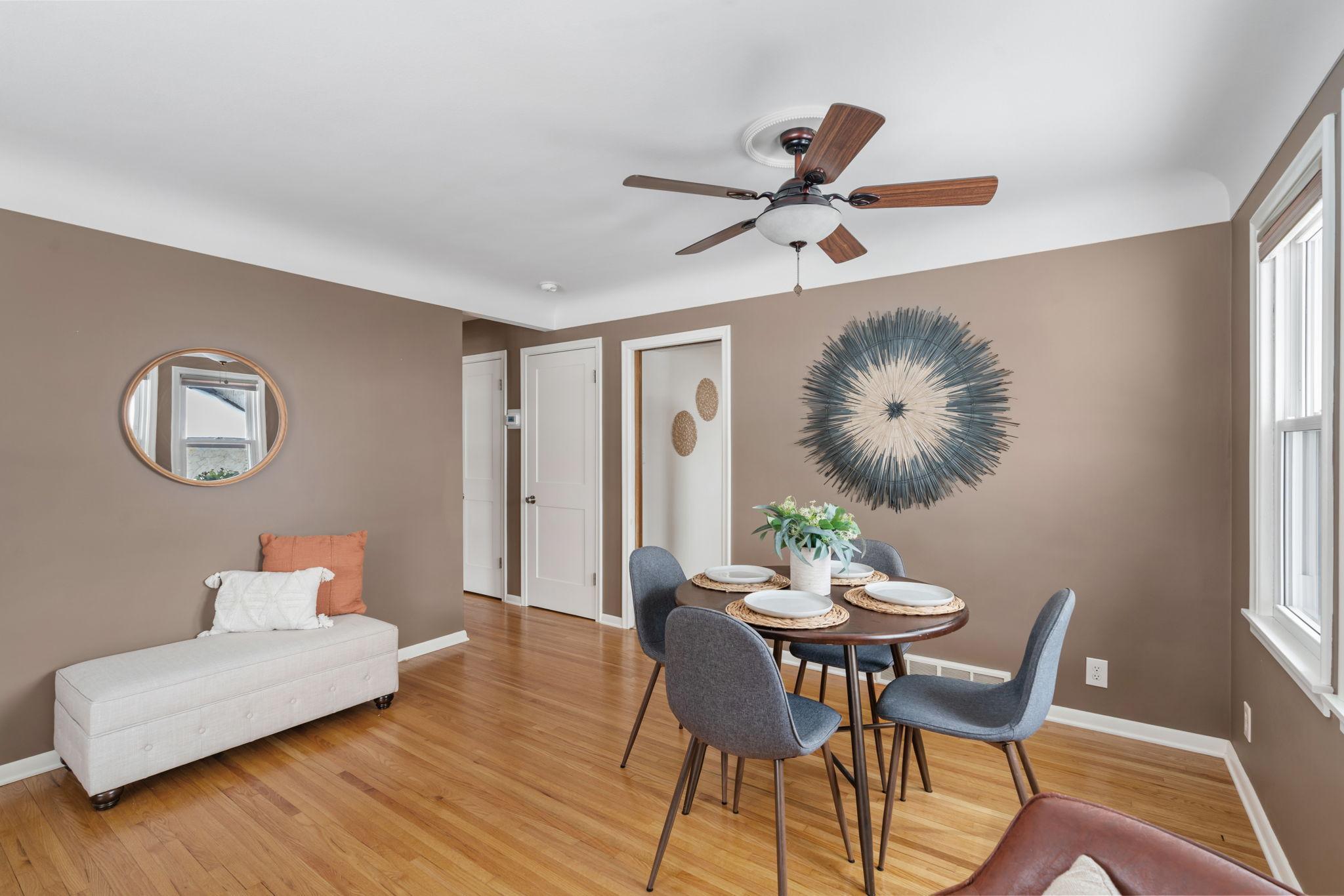 Room for a dining area