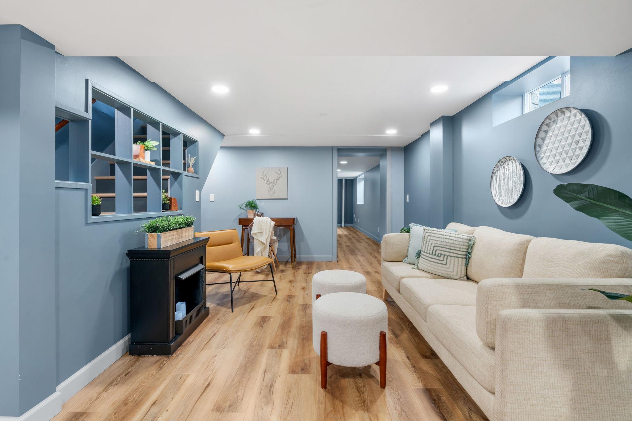 Luxury vinyl flooring