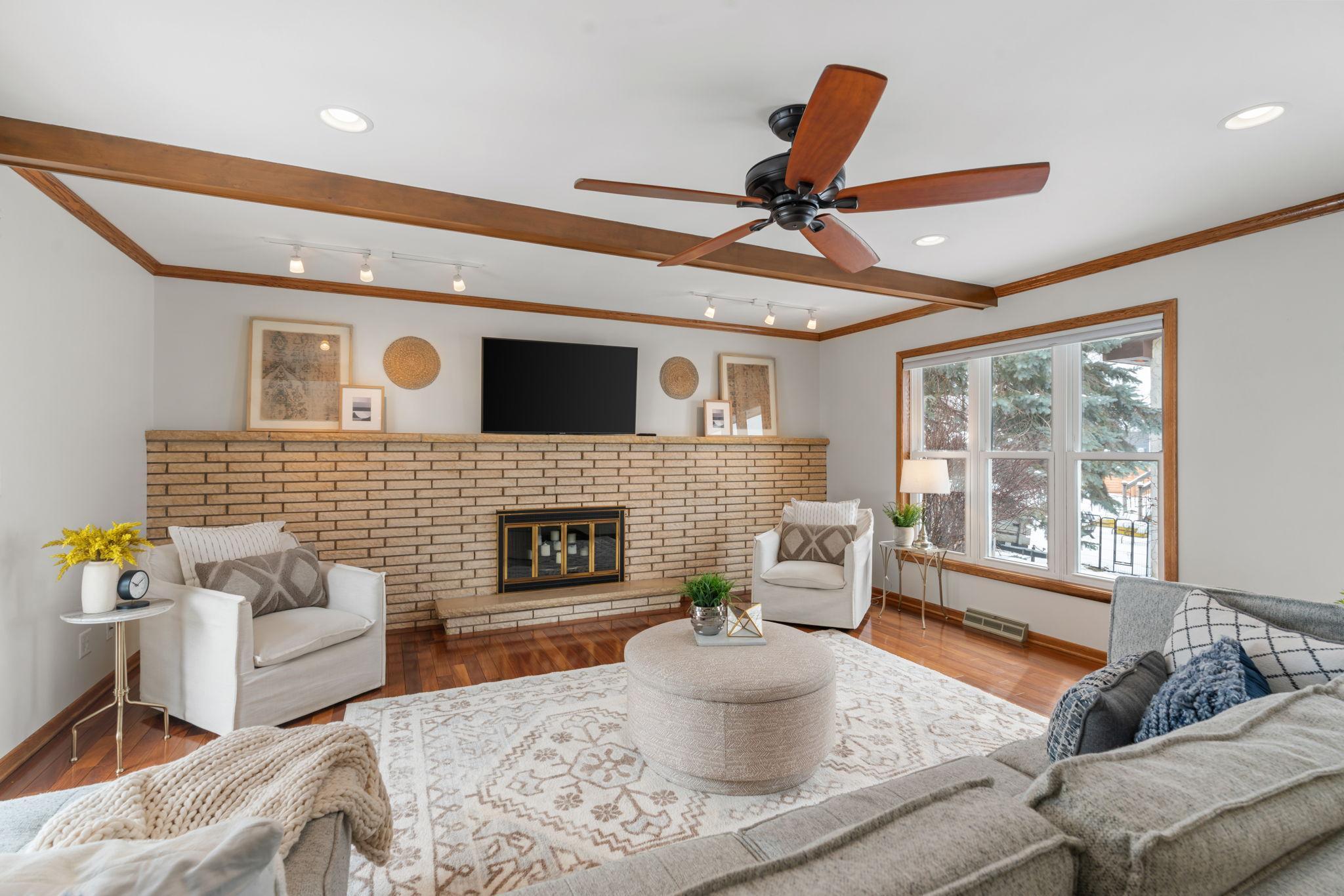 Fabulous main floor family room