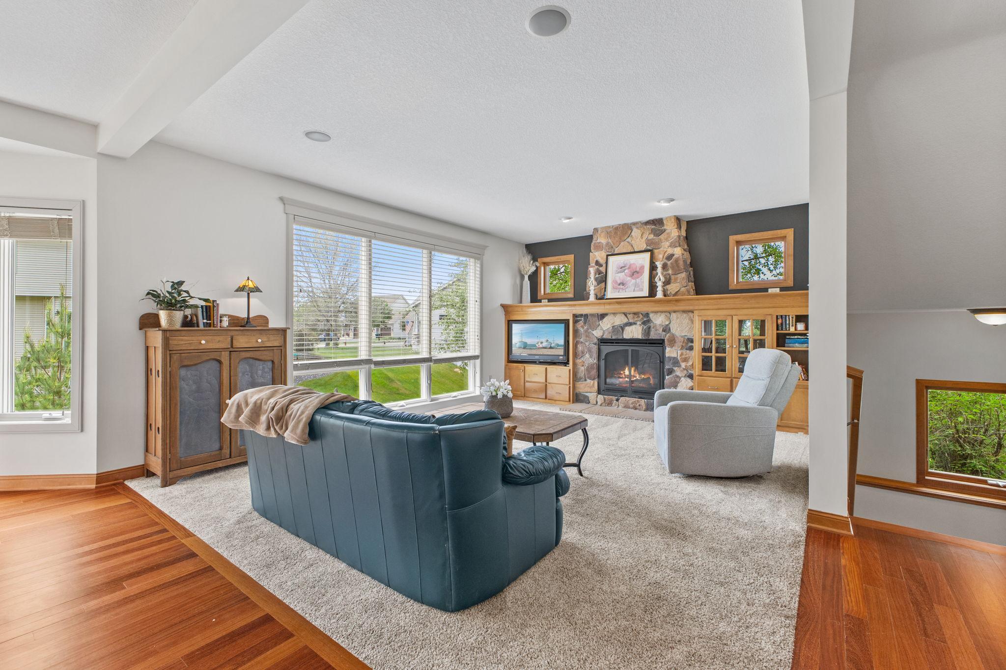 Adjacent to the kitchen & dining is your open family area. Professional, neutral paint on the main level delivers a home that supports your own personal decor.