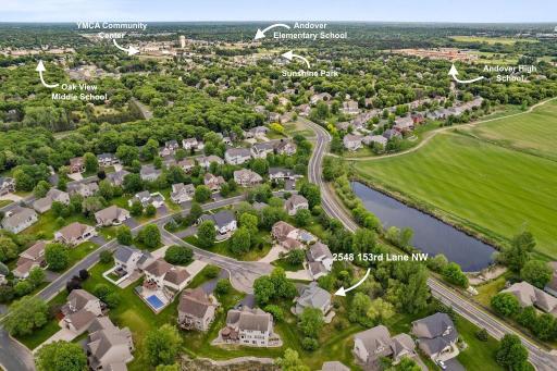 You can have it all at 2548 153rd Ln N! The highly sought after Woodland Estates community is walking distance to Andover high school, middle school, elementary school, YMCA, retail , restaurants & the vibrant Sunshine park!