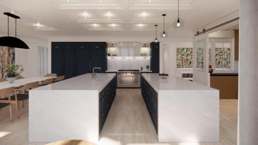 Architect Rendition D - Kitchen